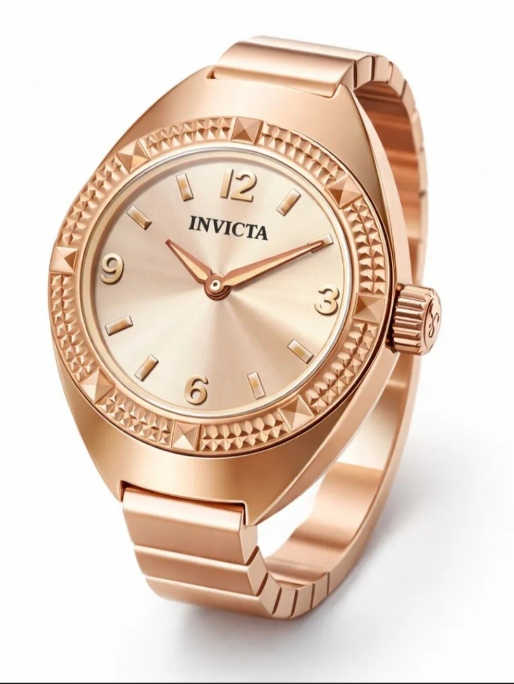 INVICTA Ring Watch Mini Angel Musearc In Rose Gold